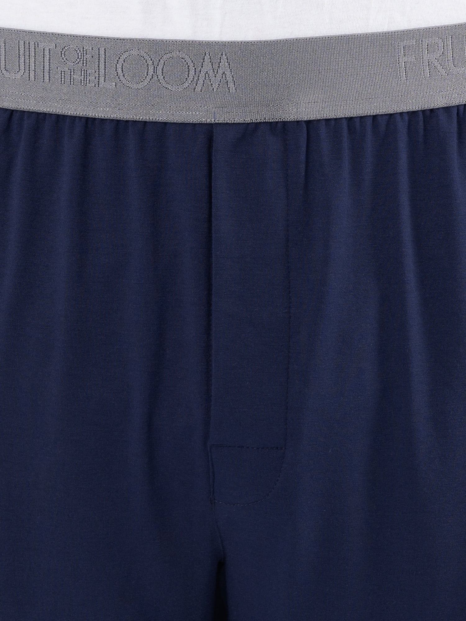 Fruit of the Loom Men's Soft Stretch T-Shirt & Short Pajama Set, Sizes S-2XL