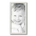 thumbnail image 2 of ArtToFrames 8" x 16" White Square Star Emboss Picture Frame, 8x16 inch White Wood Poster Frame (WOM-5125),  Pack, 2 of 7