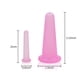 thumbnail image 2 of Set de ventosas faciales KRISMYA de silicona natural, 4 unidades, color rosa, 2 of 6