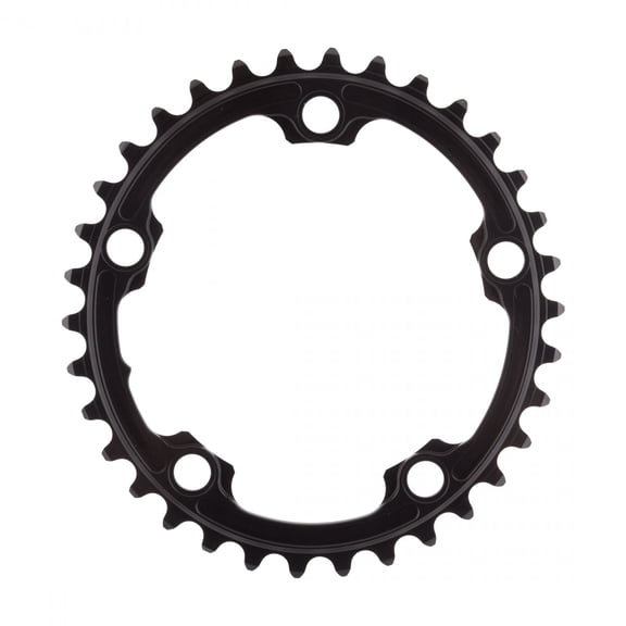 Absolute Black Oval 110 BCD 2X Chainring Absoluteblack Oval 110mm 34t 5b 2x Bk