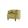 thumbnail image 3 of Chic Home Holly Club Chair, Gold and Black, 3 of 3