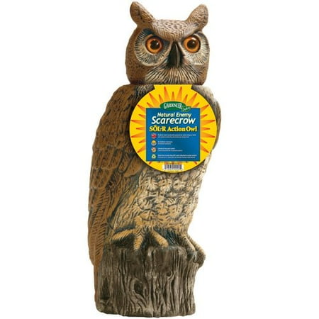 - Dalen Gardeneer Solar Rotating Head Owl