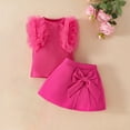 thumbnail image 2 of Cute Clothes for Girls 9-10 Preppy Kids Fashion Skirt Outfits for Girls Skirt Set for Girls Girls Clothes 5T Kids Sets Clothing for Girls, 2 of 9