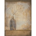 thumbnail image 2 of Haase, Andrea 11x14 Black Modern Framed Museum Art Print Titled - Exotic Leaf Simplicity II, 2 of 4