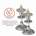 thumbnail image 2 of Portavelas Desechable de Papel de Aluminio OHR CANDLES Extra Heavy, 2 of 2
