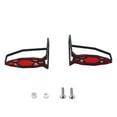 thumbnail image 3 of Motorcycle Turn Signals Light Cover, Indicator Light Grille Guard Cover 2 Pcs  For Motorcycle Accessories Red Front,Yellow Front,Blue Front,Orange Front,Red Rear,Yellow Rear,Blue, 3 of 8