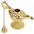 thumbnail image 5 of Antique-Style Metal Lamp for Home Decoration & Tea Oil Burning, 5 of 5