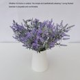 thumbnail image 3 of Wosthever 4 Uds. De flores artificiales de plástico, lavanda Natural falsa, boda, hogar, ramo de novia ligero para el hogar, planta de Patio Type2 NO2, 3 of 6