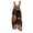 Black01, variant on Halloween Womens Overalls Halloween Party Sleeveless Jumpsuit Party Jumpsuits with Pockets Spooky Horror Print Wide Leg Trousers Black XL