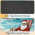 thumbnail image 4 of Santa Claus Square Non-Slip Rubber Bottom Printed Desk Mat Mouse Mat Gaming Mousepad Desk Pad - 8.3x9.8 Inch, Suitable for Office and Gaming, 4 of 6