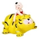 thumbnail image 1 of Hucha pequeña con forma de cerdito, regalo de cumpleaños, juguete infantil con forma de animal, caja para guardar cosas chico amarillo, 1 of 9