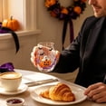 thumbnail image 5 of Halloween Stemless Glass, 15oz Patterned Tumbler, Spooky Pumpkin Print Drinkware for Party,, 5 of 6