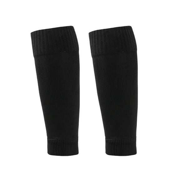 Football Socks Anti-friction Foot Protector Socks for Outdoor (Black Adult )