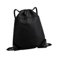 thumbnail image 3 of Mochila con cordón, bolsa con cordón, impermeable, soporte para bolas, mochila para Negro, 3 of 8