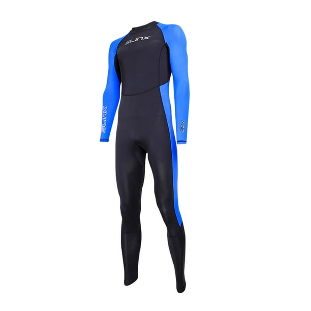 Trajes de neopreno unisex Hombres Mujeres Trajes completos de buceo Surf Natación Manga rga Mantener caliente Cremallera trasera para nadado METRO DYNWAVEMX Traje de buceo de cuerpo entero