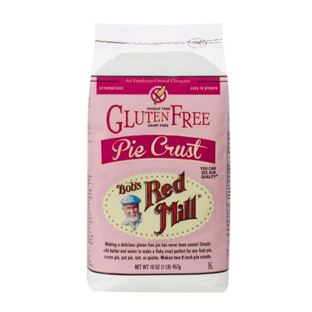 (2 Pack) Bobs Red Mill Gluten Free Pie Crust, 16