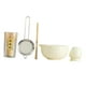 thumbnail image 4 of 5 piezas Matcha Set Bowl de cerámica con de soporte japonés Ceremonía de té Utensilios de fabricación de té Herramientas Beige, 4 of 9