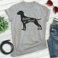 thumbnail image 2 of Pointer Mama T-shirt, Unisex Women's Shirt, German Shorthaired Pointer GSP Owner, Best Dog Mom Gift, Heather Gray, 3X-Large, 2 of 6