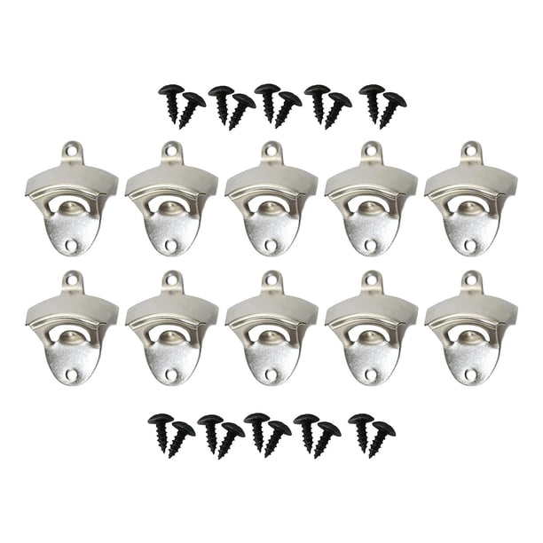 Abrebotellas de pared Baoblaze de aleación de zinc 10 piezas