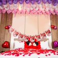 thumbnail image 4 of Boda Amor Papel Banner Guirnaldas De Compromiso Decoración Nupcial De BLESIY Guirnalda de pancarta de boda, 4 of 8