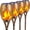 Bronze, variant on Solar Lights Outdoor 99 LED Higher & Larger Flickering Flame Solar Torch Lights 43" Waterproof Outdoor Lighting Solar Powered Pathway Walkway Lights for Outside Garden Patio Yard, 4Pack