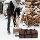 thumbnail image 5 of Firewood Storage Bag Portable Wood Carrier Christmas Oxford Cloth Coffee Large Capacity 1Set, 5 of 5