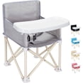 thumbnail image 1 of Periquera Para Bebe Portatil Plegable Silla Comer Ajustable, 1 of 7