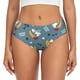 thumbnail image 1 of Balery Surf Shark Ropa Interior de Algodón para Mujer con Dibujo – Braguitas Cómodas y Elásticas, Estilo Clásico-X-Large, 1 of 6