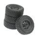 thumbnail image 4 of 4 piezas de ruedas y neumáticos de coche RC Hugo neumáticos RC de repuesto con llanta de rueda 1:12, 4 of 8