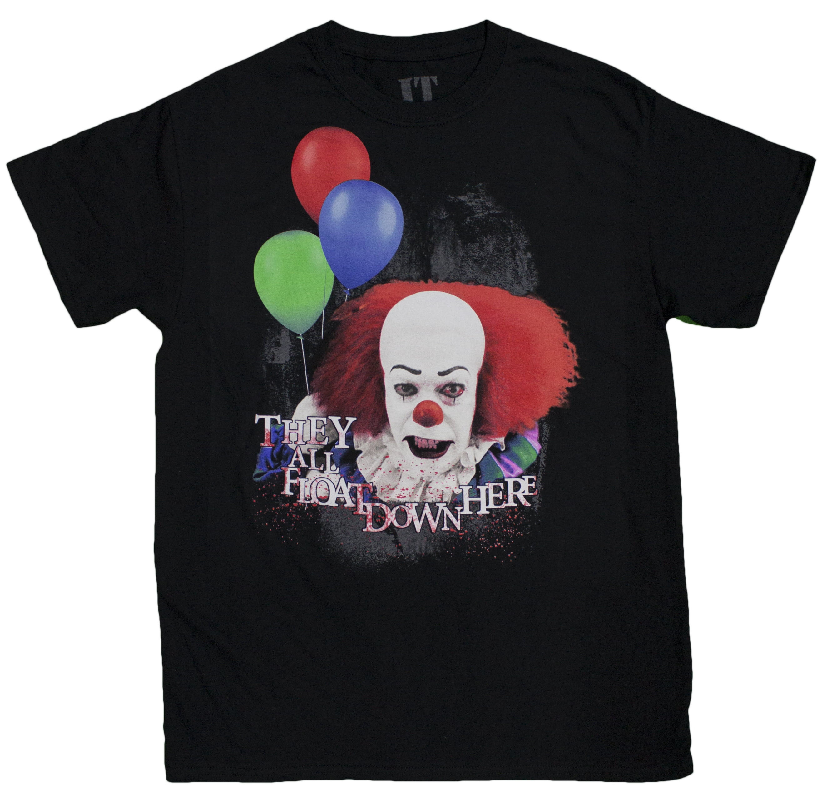 Pennywise the Clown "They Float Down Here" T-Shirt Walmart.com