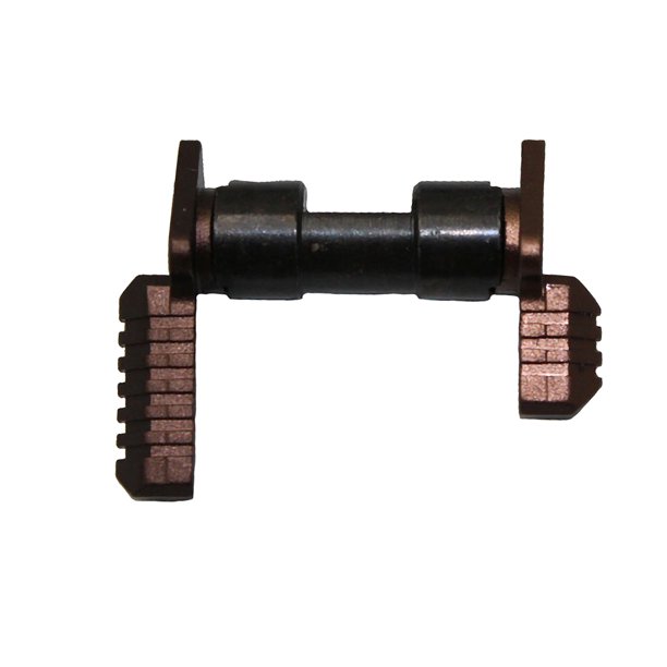 Interruptor de selección bidireccional de seguridad para herramientas de caza, selector de seguridad ambidiestro de metal, piezas de herramientas de caza, marrón Speravity OD000043-05B