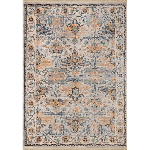 United Weavers 1950 10463 28B 2 Pi 7 Po x 7 Pi 6 Po Monaco Moneghetti Runner Rug&44; Aqua
