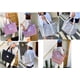 thumbnail image 5 of Bolsa de viaje de gran tamaño, bolsa deportiva para gimnasio, bolsa de hombro para el fin de semana, para pasar la noche para mujer (púrpura), 5 of 5