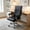 Dark Gray, variant on Adjustable Office Chair Headrest Cover, Wenini Nylon Half-Cover Back Protection Sleeve, Elastic Boss Chair Back Protector for Home Office Desk with Easy Clean Design, Blue