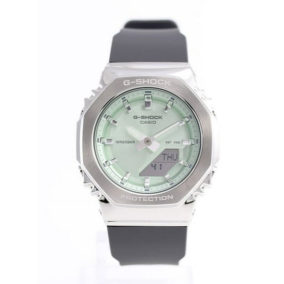 Casio G-Shock Analog Digital Bio-Based Resin Strap Light Green Dial Quartz GM-S2110-3A 200M Women's Watch