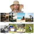 thumbnail image 4 of Women Fishing Cap Wide Brim Sun Hat With Neck Flap For Travel Camping Hiking Boating, 4 of 7
