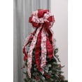 thumbnail image 4 of Onedor Christmas Tree Topper Bow with Ribbons (Red), 4 of 4