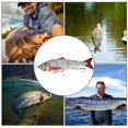 thumbnail image 5 of Señuelo de pesca Artificial de múltiples secciones de plástico ABS de 12cm/18g, cebo de natación, señuelos duros de mar, aparejos de pescaY145-5, 5 of 5