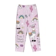 thumbnail image 6 of Fotbe No Drama Llama Women's Pajama Pants,Sleepwear Pants,Pj Bottoms Drawstring And Pockets-Large, 6 of 7
