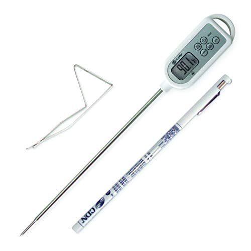 Dual-Scale Long-Stem Taylor Thermometers 9848EFDA Digital Thermometer 