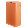 thumbnail image 3 of happimess Tammi Kitchen 14.5-Gallon Slim Metal Push Button Trash Can, Carrot Cake, HPM1017K, 3 of 10