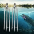 thumbnail image 4 of Arpón De Pescado De 3 Puntas, Lanza De Pesca De Alta Dureza Para Capturar Anguila Salmón Rana, 4 of 7