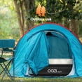 thumbnail image 5 of Cozi by Tzumi 13” Air Mattress, Inflatable Bed with Built-In Pump for Camping, Home, & Travel, Queen Size, 5 of 11