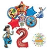 Mayflower Products Toy Story Party Supplies Woody and Friends 2nd Birthday Balloon Bouquet Decorations