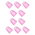 thumbnail image 1 of sweethay Puntas de los dedos de guitarra de silicona Protectores de dedos Ukulele de protección Fingerstall Instrumentos musicales Type2 NO2, 1 of 6