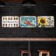 thumbnail image 5 of Letrero de metal vintage con langosta y mariscos, con texto divertido, para garaje, letreros personalizados, letreros para jardín, cueva, placa artística, póster, decoración de pared., 5 of 9