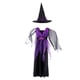 thumbnail image 1 of 1 set Kids Halloween Theme Cosplay Trajes de bruja con sombrero Vestido para niños, 1 of 5