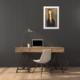 thumbnail image 3 of Modigliani, Amedeo 10x14 White Modern Wood Framed Museum Art Print Titled - Lunia Czechowska 1, 3 of 4