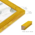 thumbnail image 2 of Organic Interlace II -Framed Print w/glass-Sunflower Yellow, 2 of 7