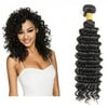 Deep Wave Brazilian Human Weave Hair 100% Unprocessed Virgin Brazilian Human Hair Bundles Extensions Natural Color 22 inch